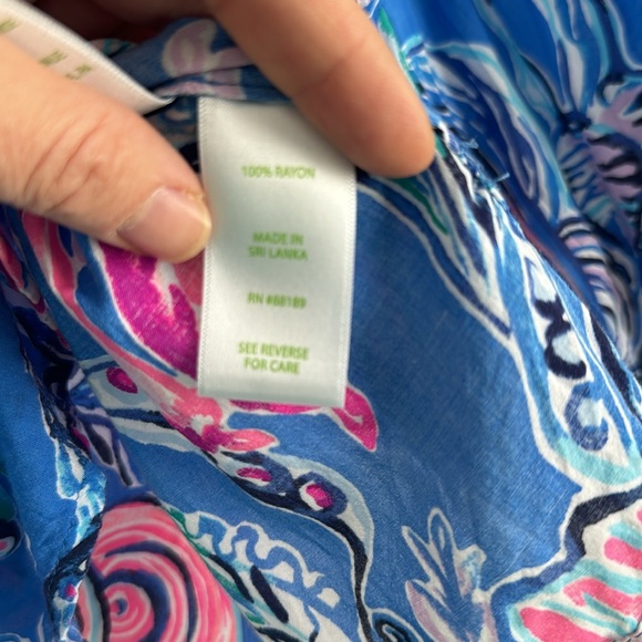 Radish print Willa blouse - Picture 5 of 5